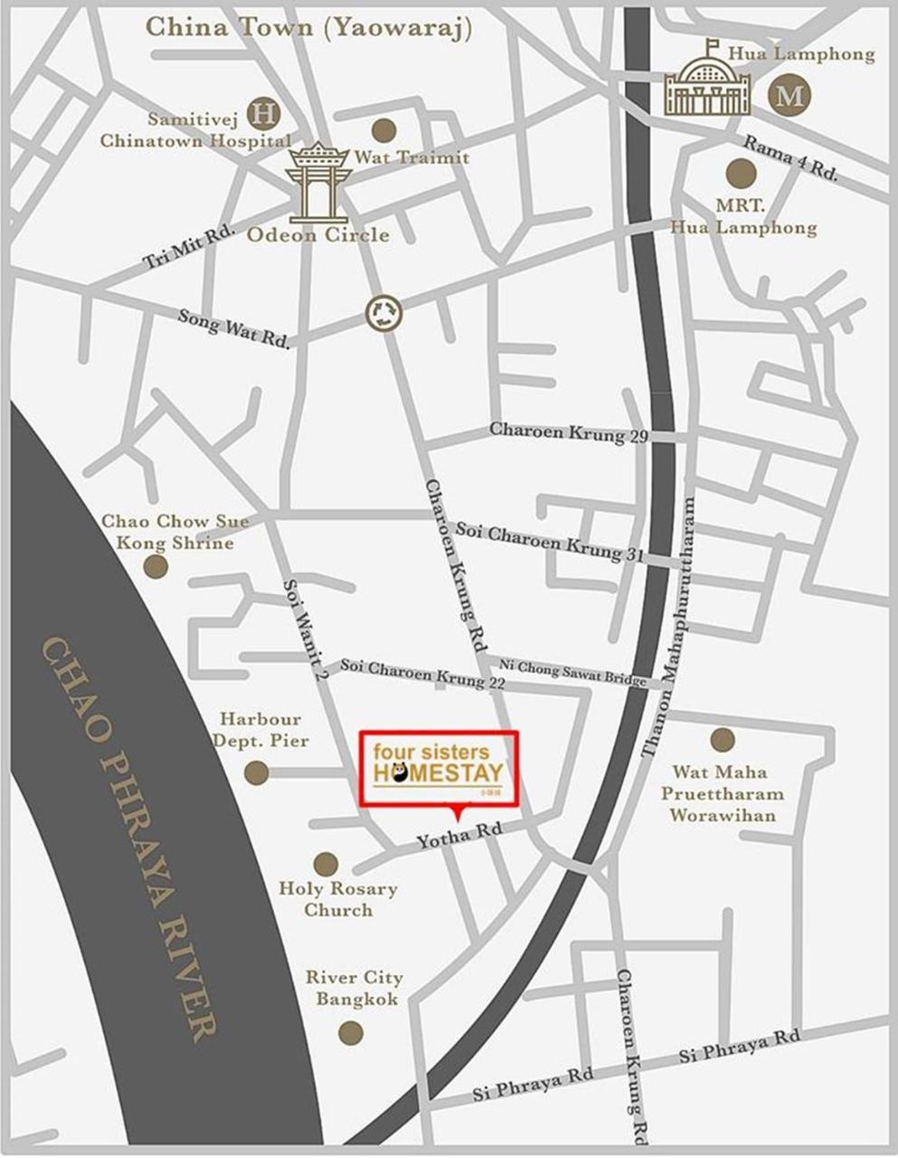 Four Sisters Homestay Bangkok Extérieur photo